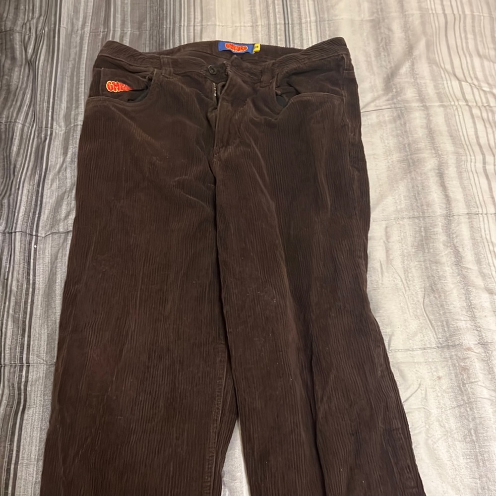Mens Empyre oversized corduroy pants